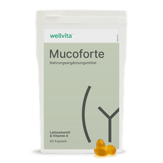 Mucoforte - A-vitamin og hørfrø vedligeholder normale slimhinder